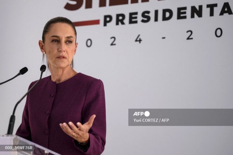 Presidenta de México confía en que Trump no impondrá aranceles a su país