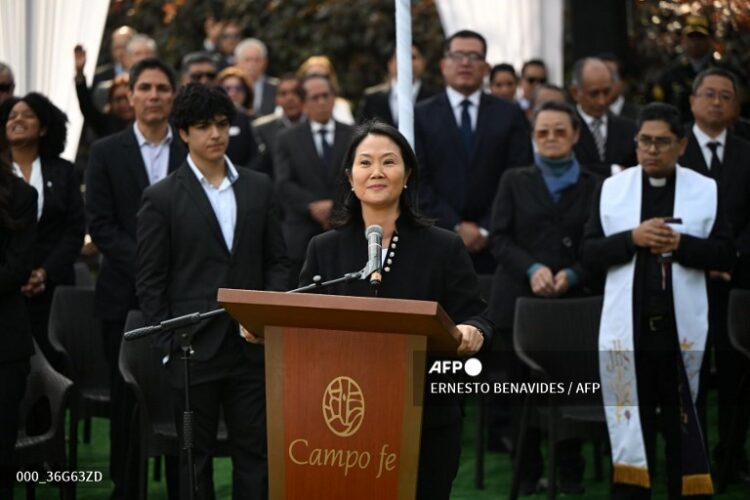 Keiko Fujimori era juzgada por corrupción