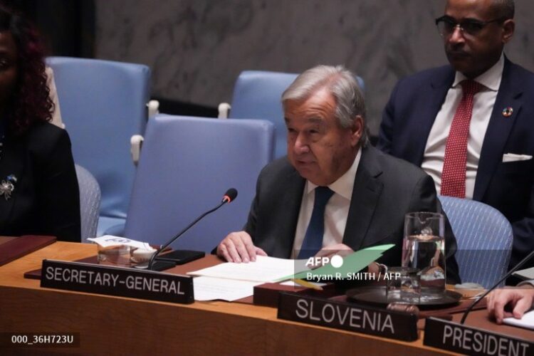 Antonio Guterres, Secretario General de la ONU