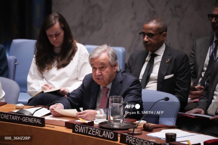 Antonio Guterres, Secretario General de la ONU