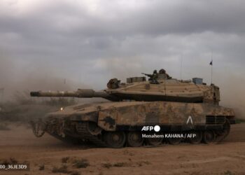 Un tanque disparó contra el cuartel de los cascos azules