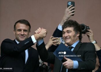 Macron y Milei en la Casa Rosada