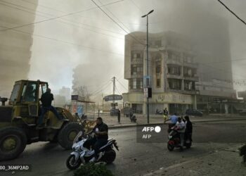 Varios edificios fueron destruidos