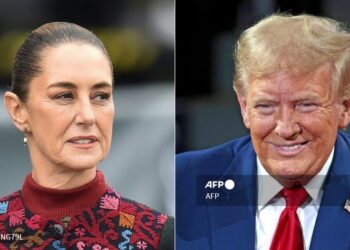 La presidenta de México desmintió a Trump