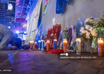 Instalaron un altar en honor a los fallecidos