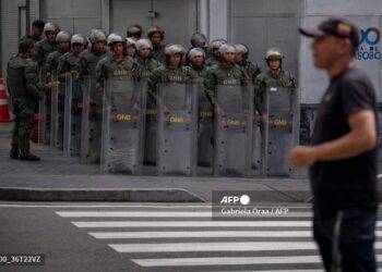 Hay mayor presencia policial en Caracas