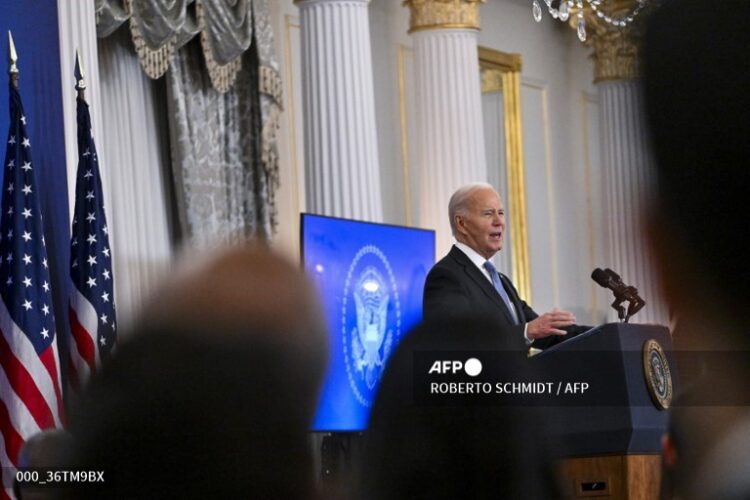 Joe Biden dio un discurso y abordó varios temas