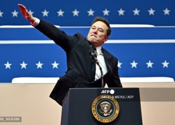 Musk hizo el saludo en la posesión de Trump