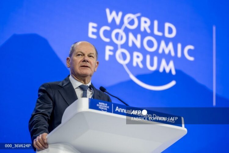 El canciller alemán, Olaf Scholz