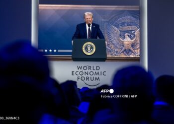 Trump participó en el Foro Económico Mundial