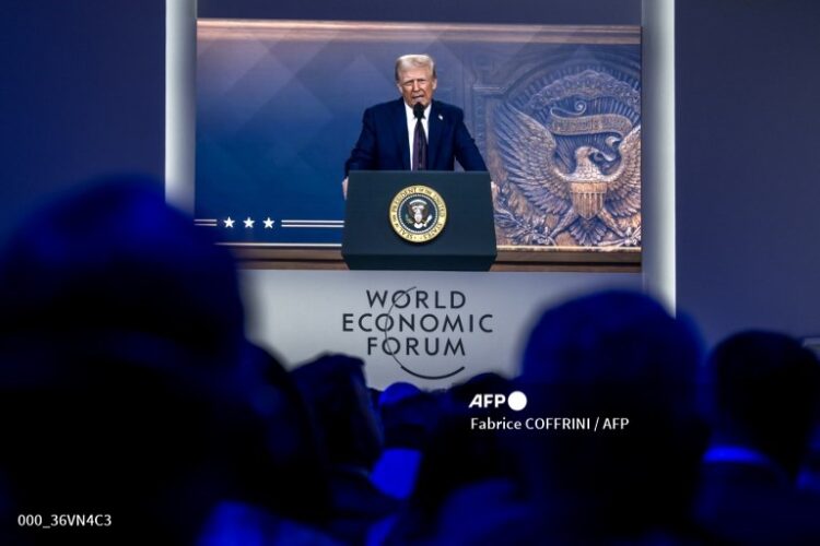 Trump participó en el Foro Económico Mundial