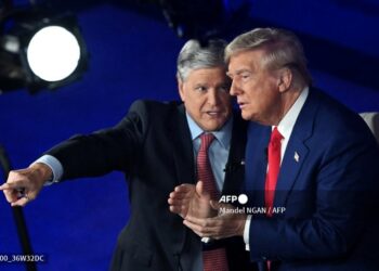 Trump en una entrevista en Fox News