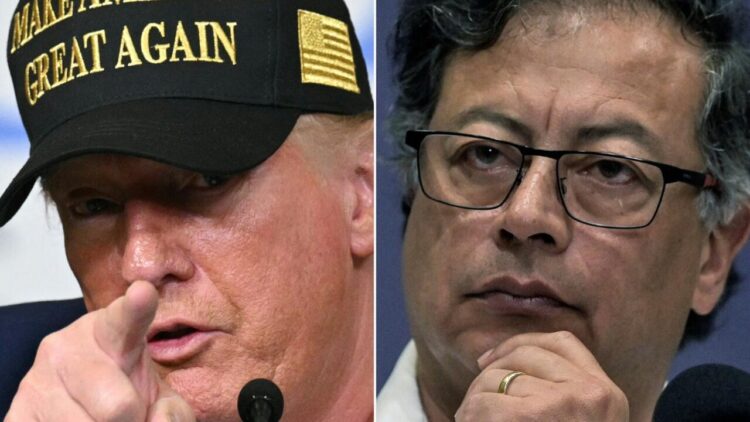 Trump anuncia sanciones a Colombia por impedir entrada de aviones de EEUU con migrantes