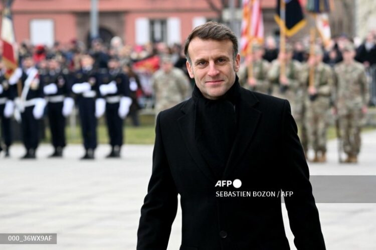 Emmanuel Macron, presidente de Francia