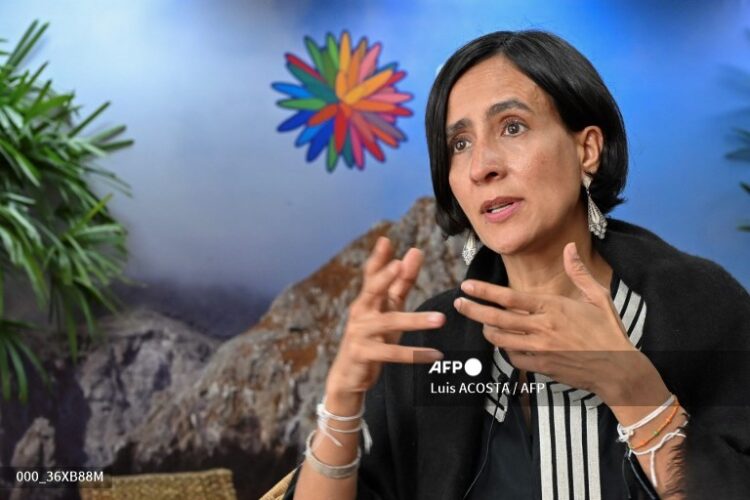 La exministra de Ambiente de Colombia, Susana Muhamad