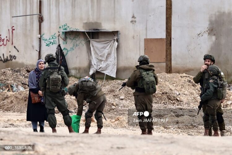 El ejército israelí está en apronte