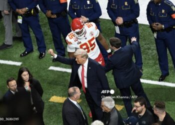 Trump en el Super Bowl