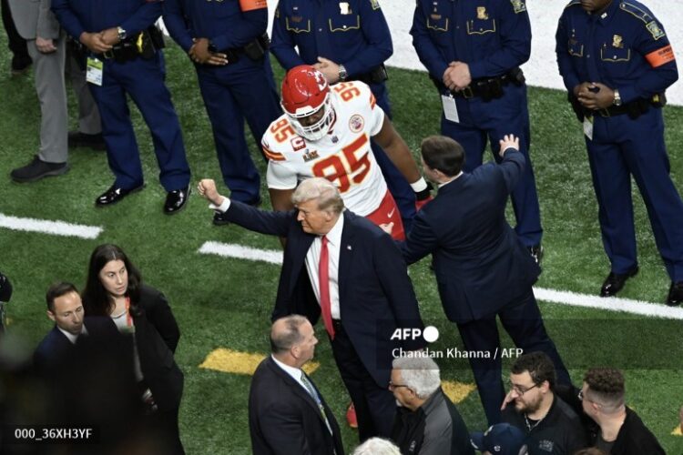 Trump en el Super Bowl