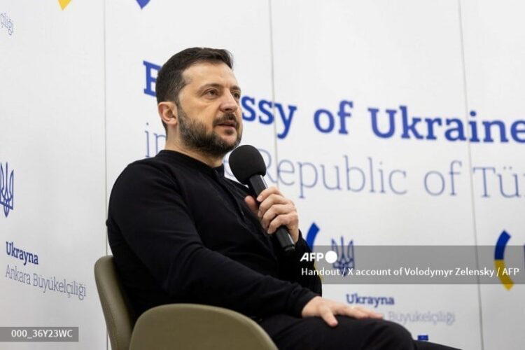 El presidente ucraniano, Volodimir Zelenski