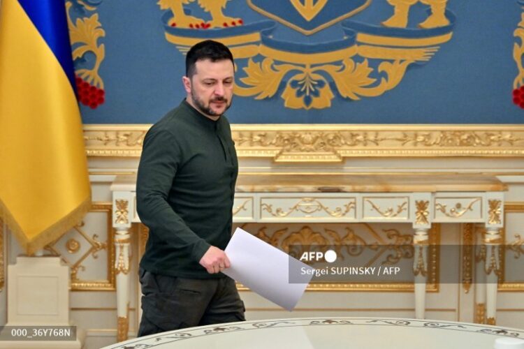 El presidente ucraniano, Volodimir Zelenski