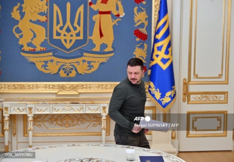 El presidente ucraniano, Volodimir Zelenski