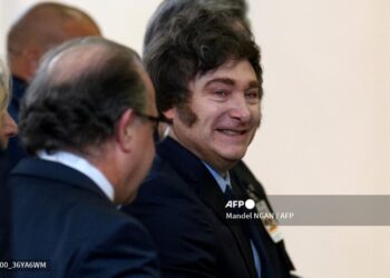 Javier Milei está de visita en Estados Unidos