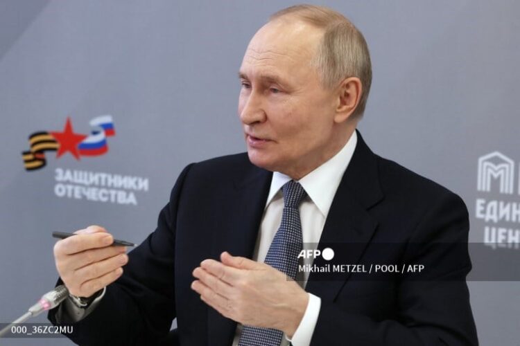 Vladimir Putin, presidente de Rusia