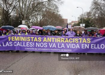 La movilización fue masiva en Madrid