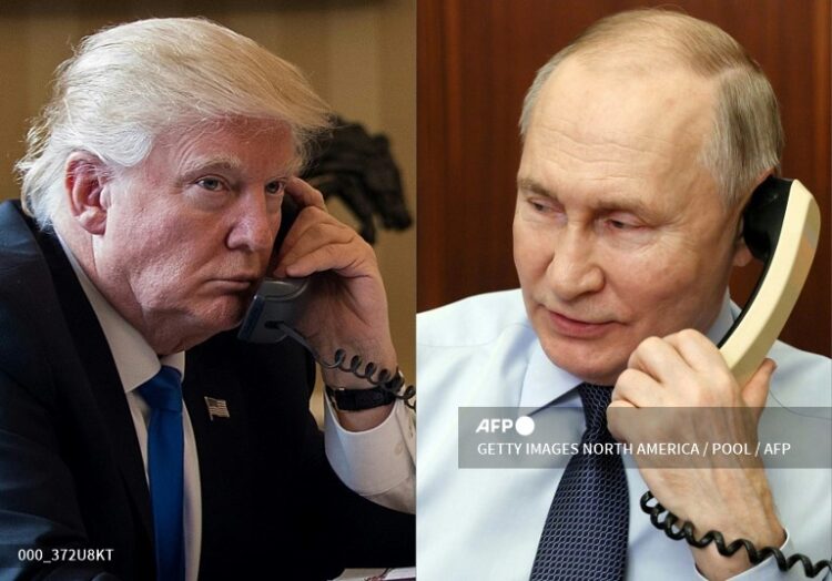 Trump y Putin hablan de Ucrania