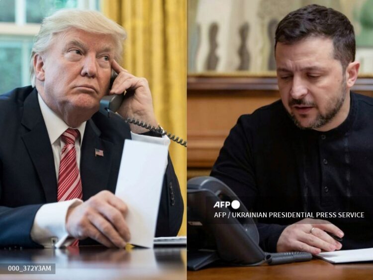 Trump y Zelenski dialogaron por teléfono