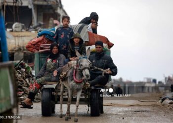 Los palestinos nuevamente deben huir