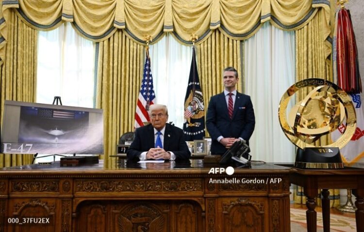 Trump presentó la nueva aeronave
