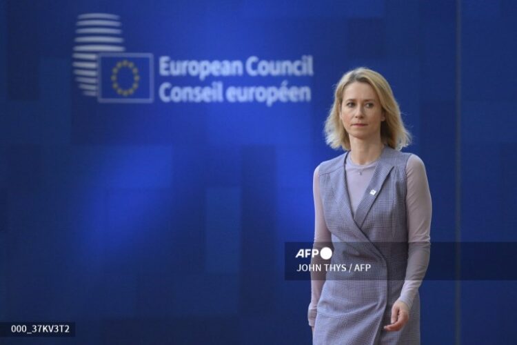 La jefa de la diplomacia de la Unión Europea, Kaja Kallas