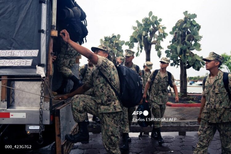 Movilizaron al ejército
