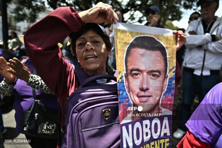 Noboa recibió un gran apoyo