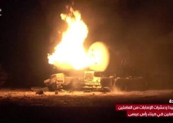 El bombardeo fue en la madrugada