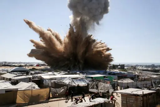 Continúan los bombardeos en Gaza/ AFP