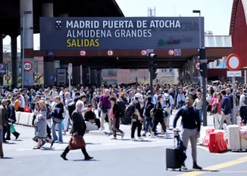 El apagón generó caos en España principalmente/AFP