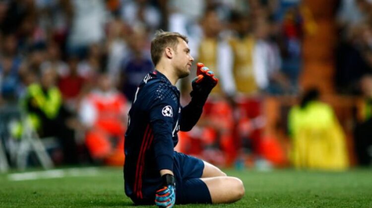 Neuer sufre reacción muscular y deja de entrenar con el Bayern
