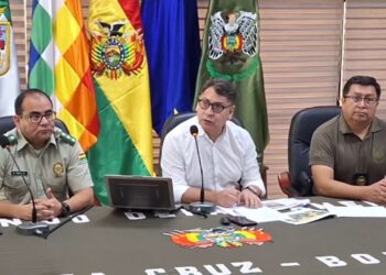 El viceministro Jhonny Aguilera dio un informe del caso