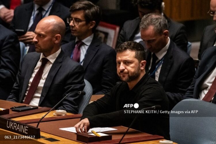 El presidente de Ucrania en la ONU