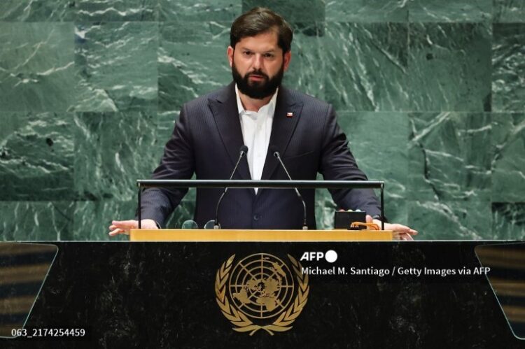 El presidente chileno habló de los migrantes venezolanos