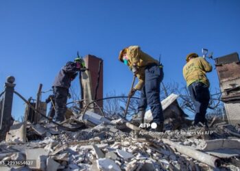 Aún sigue la búsqueda de cadáveres