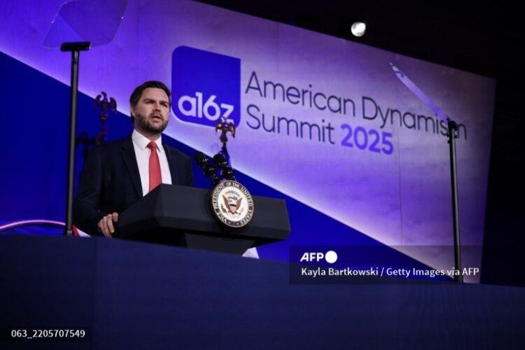 El vicepresidente estadounidense, J. D. Vance