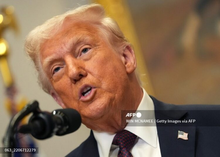 "Esto es amabilidad, no provocación", dijo Trump