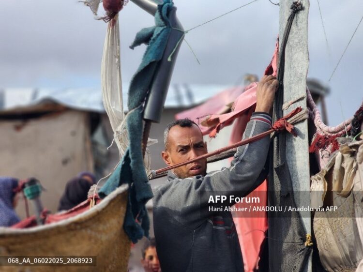 El invierno complica la crisis en Gaza