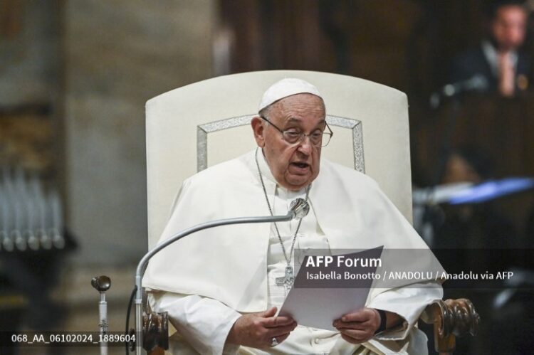 El papa habló tras la oración del Ángelus.