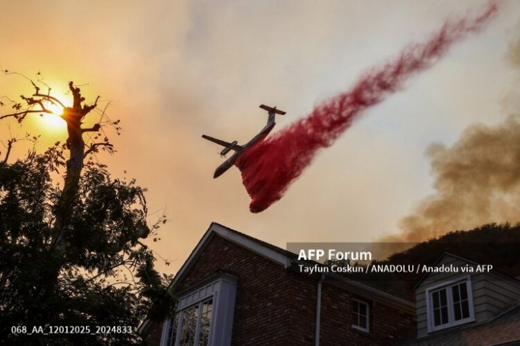 Ahora el combate del fuego es aéreo
