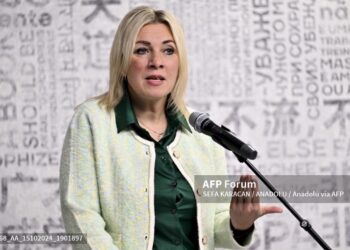 La portavoz del Ministerio de Exteriores ruso, María Zajarova