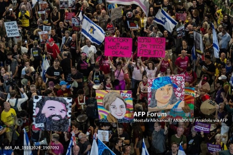 Piden la liberación de los rehenes